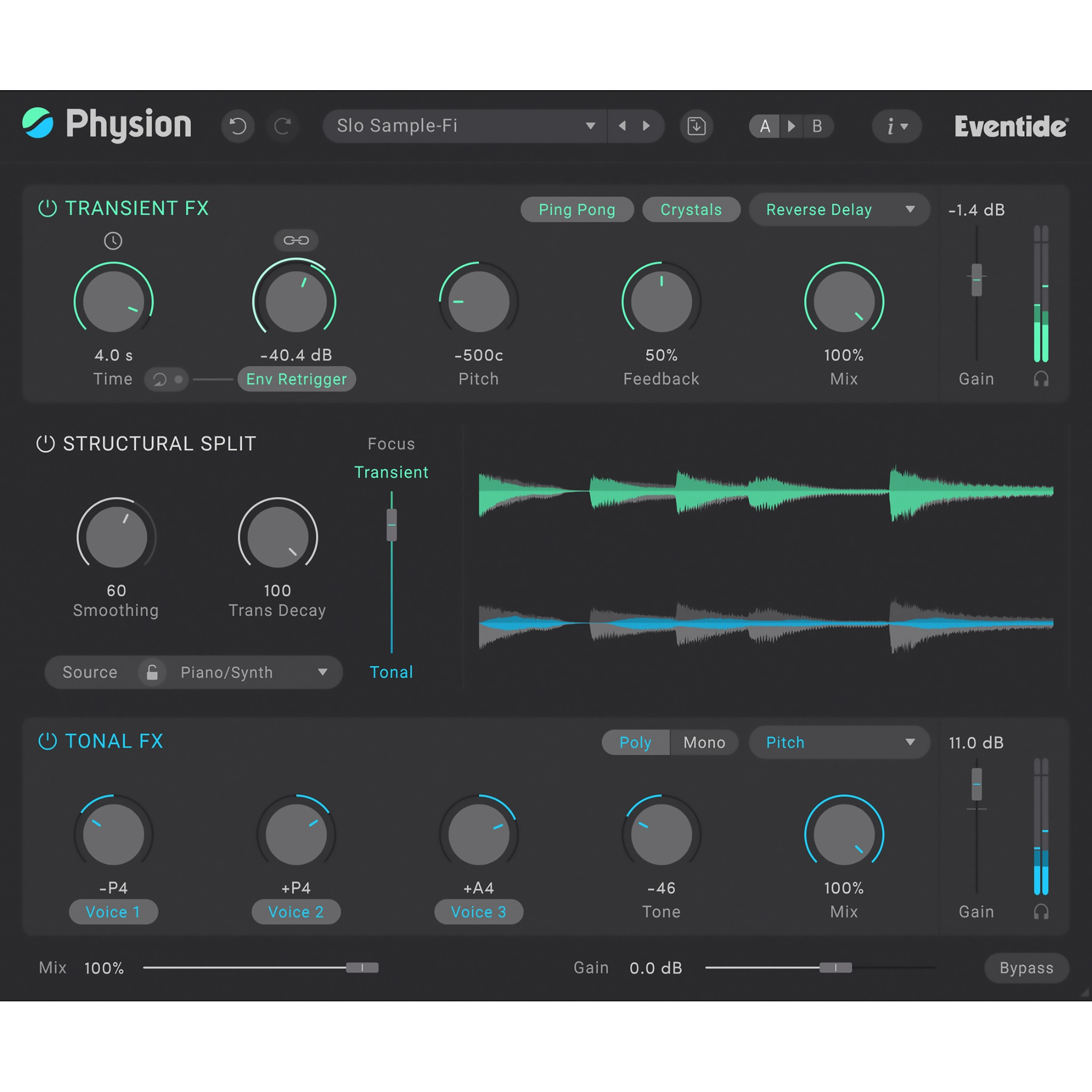 Physon Mk II User Interface